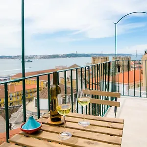 Alfama Terrace River View By Lovelystay Appartement Lisboa